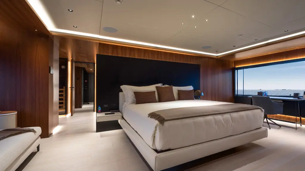 custom yacht build interior