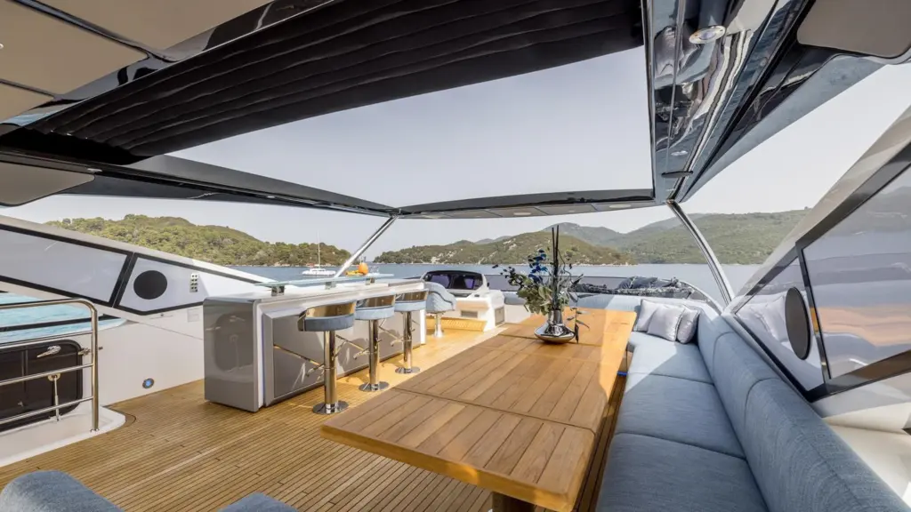 updated yacht exterior
