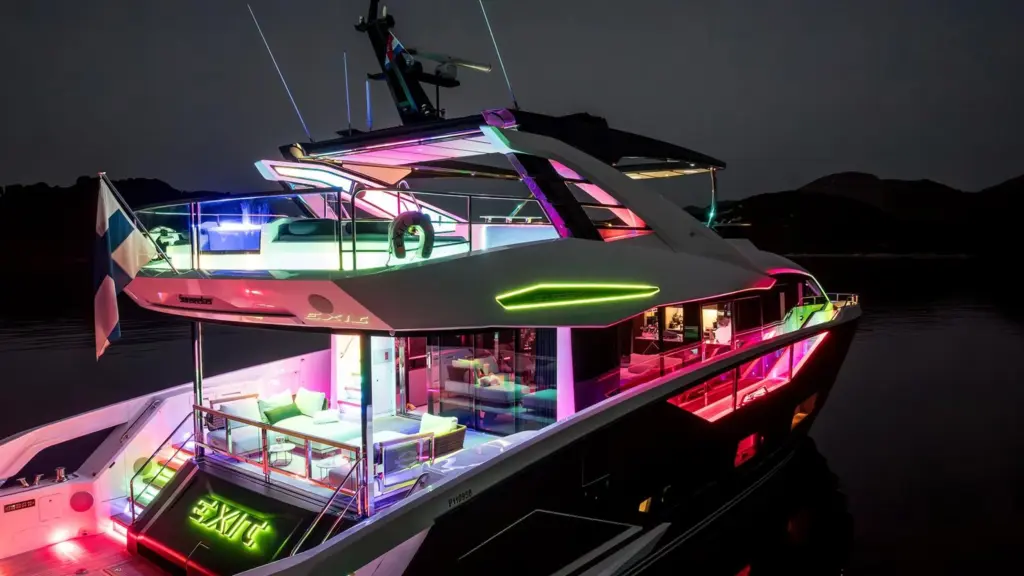 yacht lighting redesigns