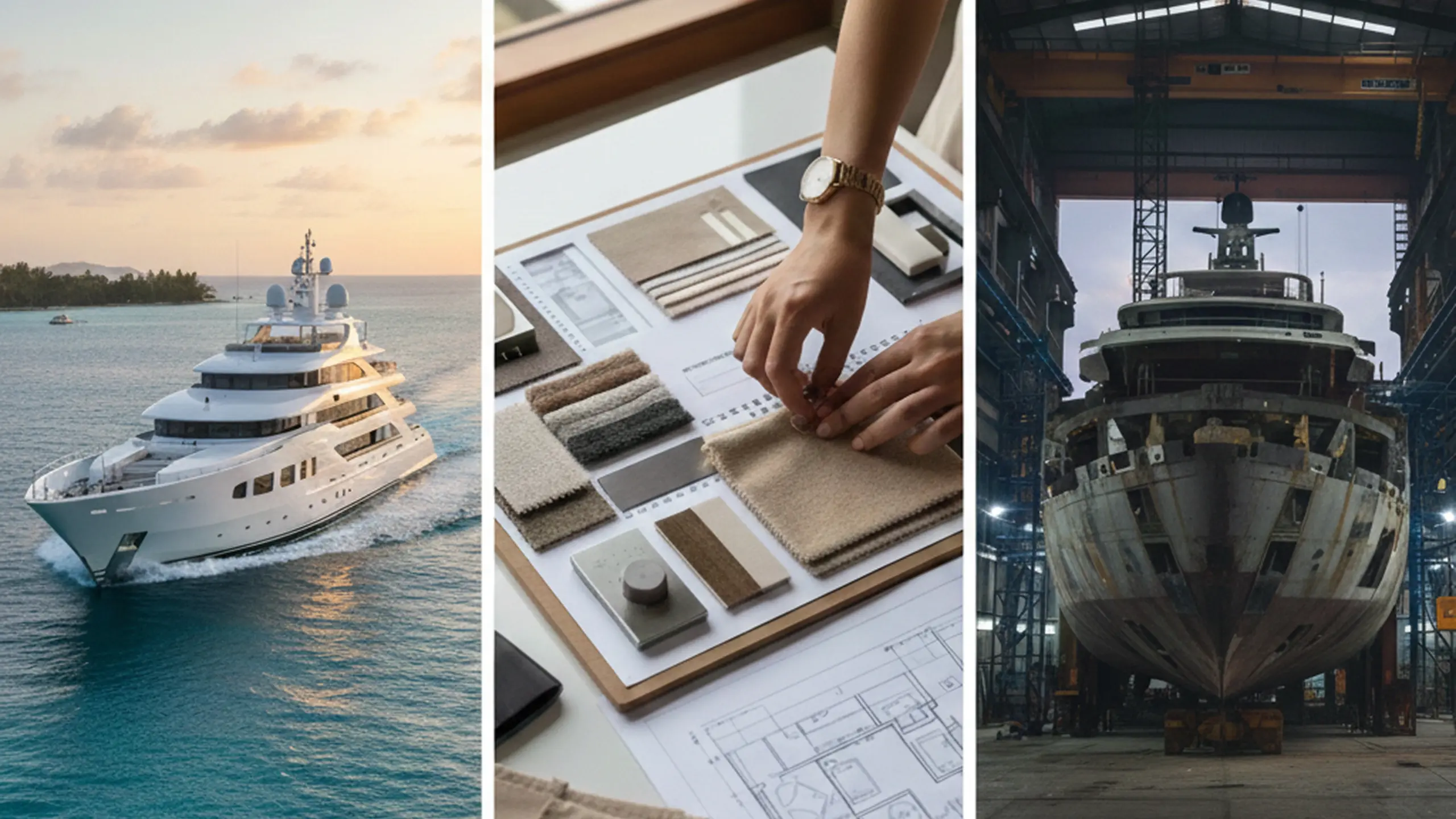 pre-owned vs yacht refit vs new build