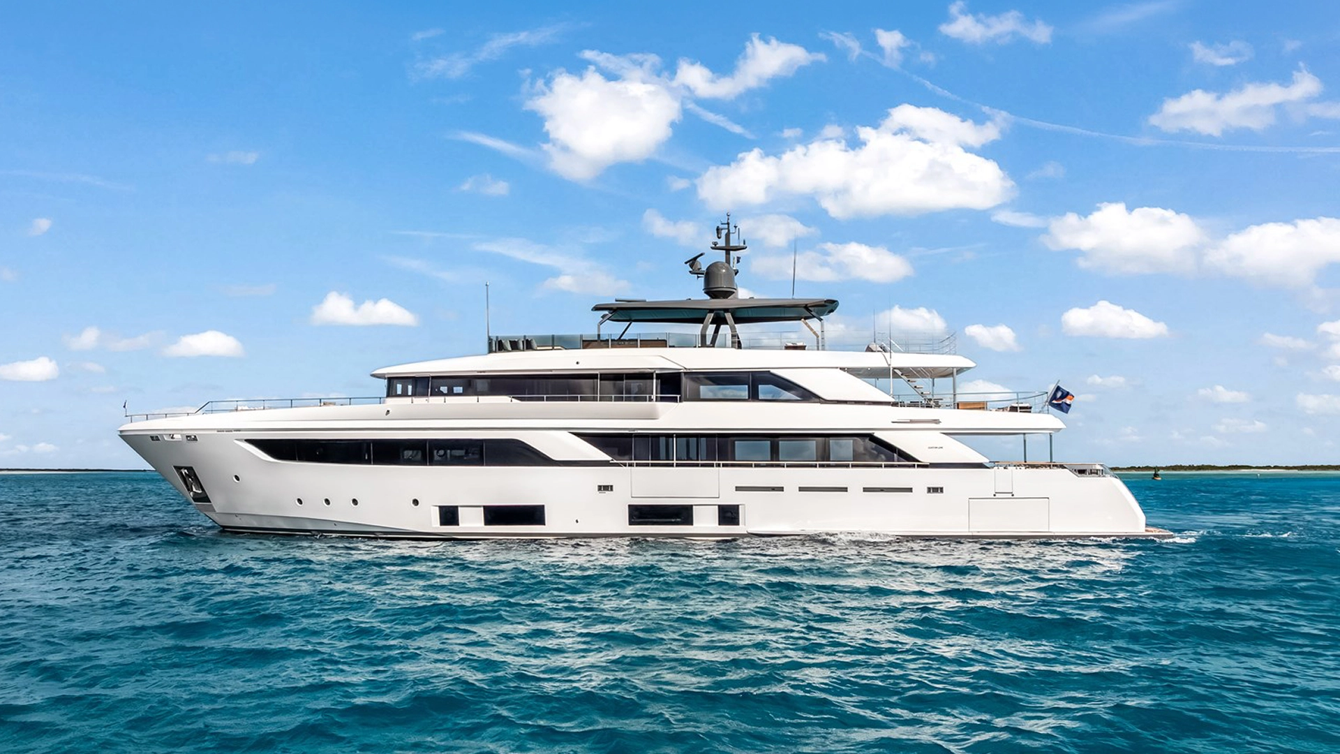 Custom Line Navetta 42 Future superyacht at Palm Beach 2026