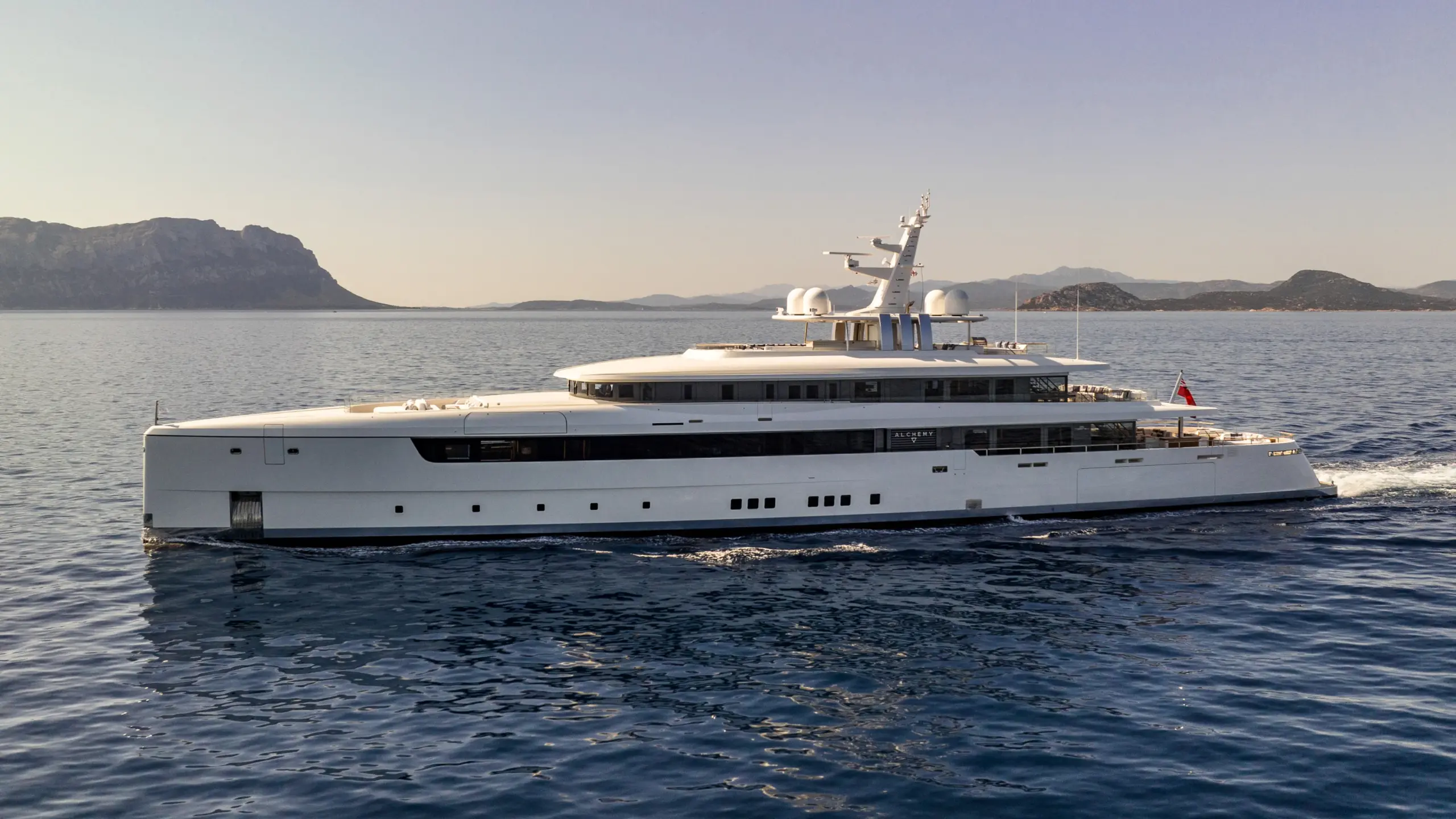 Rossinavi megayacht exterior Alchemy