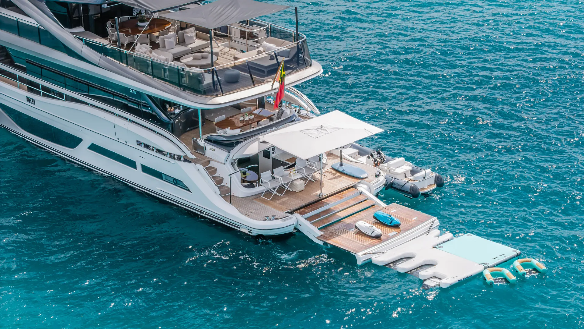 2023 Princess X95 GEMINI forward main deck master 